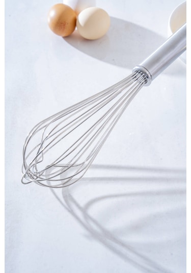 Evero Çelik Çırpıcı - 30 Cm Silver