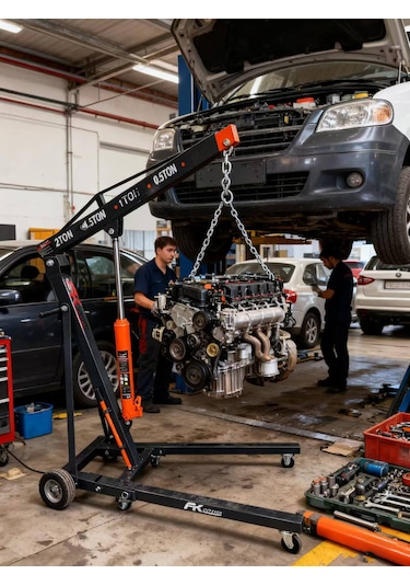 Fk Frıko 1 Ton Hidrolik Katlanır Vinç Motor Calaskar