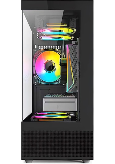 Izoly ST998658 i5-12400F 16 GB 512 GB M.2 NVMe RX580 8 GB 24" Free Dos Masaüstü Oyuncu Bilgisayarı