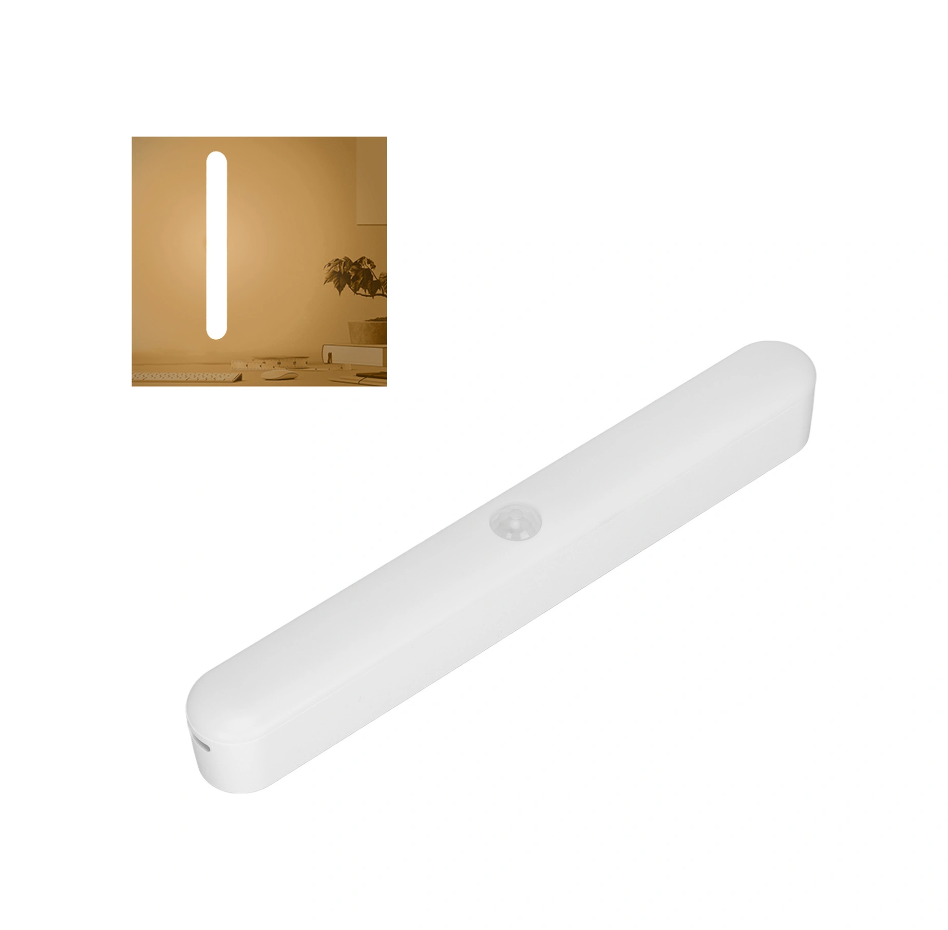 Xiyyadms Taşınabilir Vücut Algılama Lambası, 3-5m Algılama Mesafesi, 6 Saat Sürekli Aydınlatma, 500mah Batarya, Islak Beyaz Işık, Kamp/ev/staircase Kullanıma Uygun Diğer