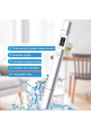 Butuglobal Tds Yüksek Hassasiyetli Su Kalitesi Test Kalemi Dedektörü