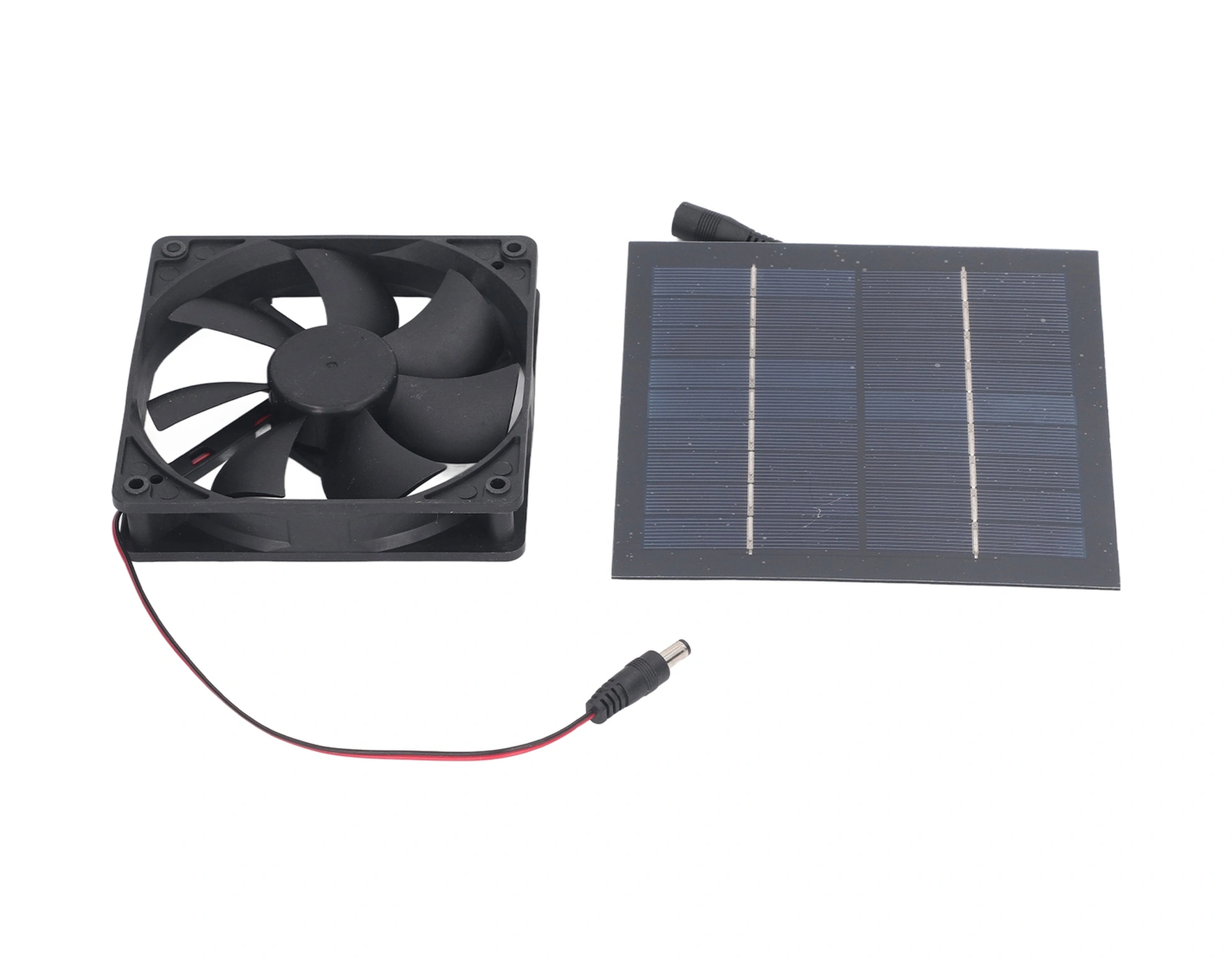 Geeroyoo 20w Güneş Paneli Çevirme Fanı - Ip65 Su Geçirmez, Yüksek Verimli Monokristal Silisyum, Evcil Hayvan Odaları/banyolar İçin Hızlı Havalandırma