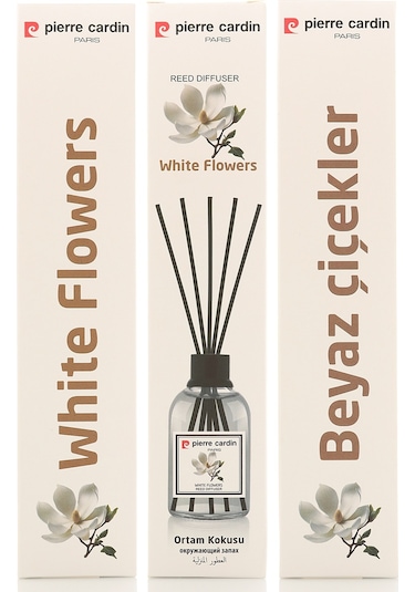 Pierre Cardin Beyaz Çiçekler Reed Diffuser 110 ML