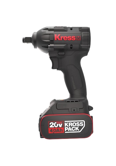 Kress KUB30.2 20 V/4.0 AH Li-ion Çift Akülü 300NM Kömürsüz Şarjlı Somun Sıkma