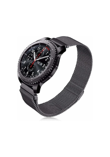 Gear S2 20mm Uyumlu Krd-12 Metal Zore Kordon
