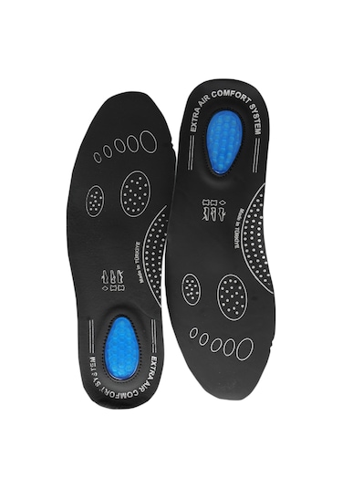 Black Vein Air Confort Topuk Dikeni Jel Takviyeli Ortopedik Taban