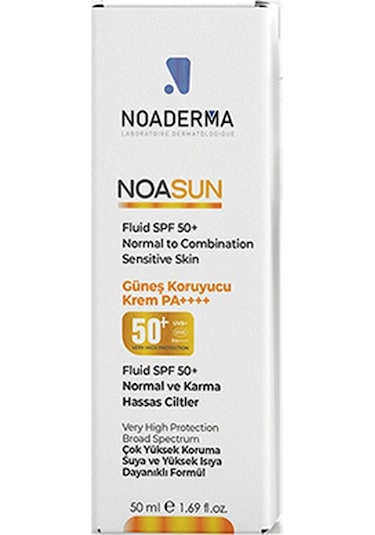 Noaderma Noasun Fluid Spf50+ 50 Ml Normal Ve Karma Hassas Ciltler