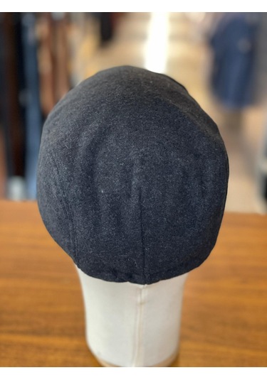 İngiliz London Model Kaşe Kumaş Kasket Şapka Antrasit