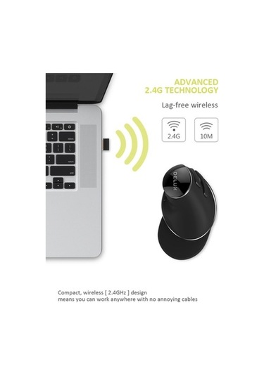 Tongxida M618 Plus 1600 Dpı Kablosuz Ergonomik Mouse M618