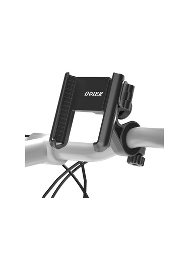 Qingmipy Mobil Telefon Tutucu Bisiklet Elektrikli Scooter Motosiklet İçin Abs Nilon Malzeme 60-90mm Uyumlu 135g Ağırlık