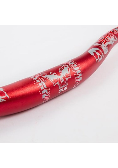 Suntek Alüminyum Yokuş Aşağı Dağ Bisikleti Kırmızı-780mm Kırmızı