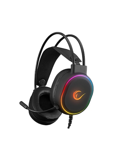 Rampage ROGUE Siyah Usb Rgb Ledli Gaming Esnek Mikrofonlu Oyuncu Kulaklık