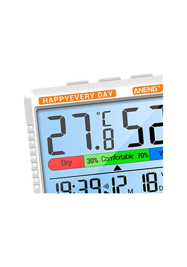 Homyl Sıcaklık Ve Nem Ölçer Hafif İç Mekan Turuncu-kedi