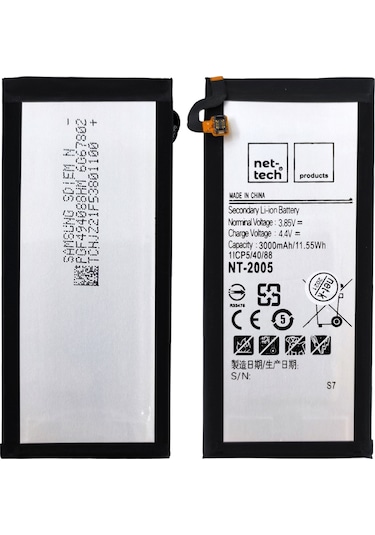 Teknonet Samsung Galaxy G930 S7 Uyumlu Nettech Eb-bg930abe 3000