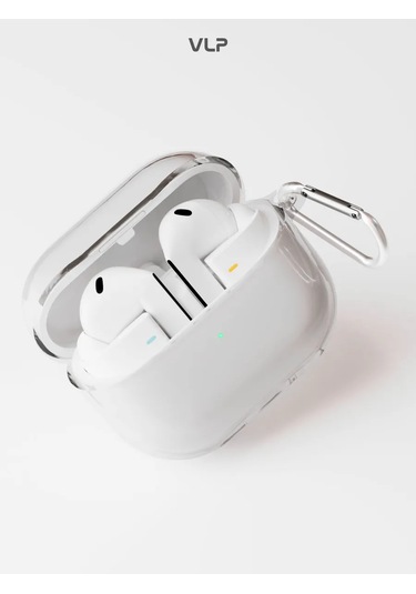 Vlp Samsung Uyumlu Galaxy Buds3 / 3pro İçin Charm Case Kılıfı, Şeffaf 325075281 Beyaz