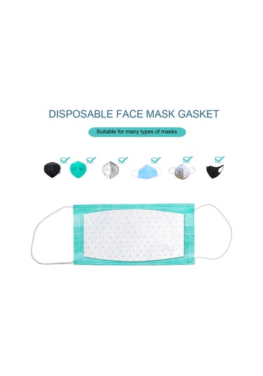 Mufunye 10 Adet Cilt Dostu Dokuma Maske Pedleri - Kaymaz, Konforlu Ve Soluklanabilir - Çeşitli Maske Tipleri İçin Uygun - Kullanim Süresini Uzatir