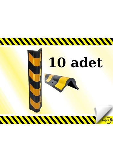 Lorex Oval Kolon Köşe Koruyucu 10 Adet