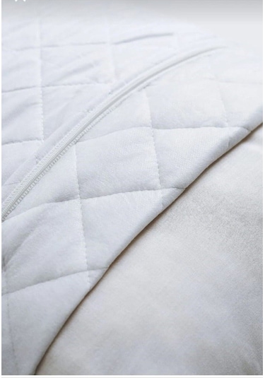 Kapitoneli Pamuklu Yastık Koruyucu Alez 4'lü Paket