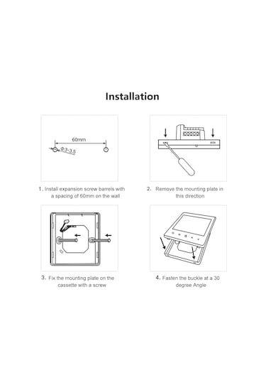 Kangvka Su Isıtma İçin Akıllı Termostat - Lcd Ekranlı, 5+2 Haftalık Programlama, 1 C Doğruluk, 90-240v