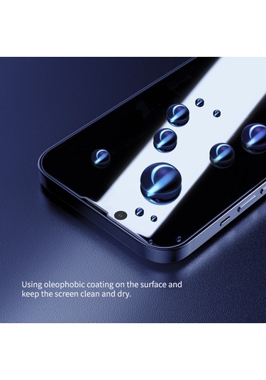 Nillkin Guardian İphone Uyumlu 14 Plus / 13 Pro Max Hayalet Privacy Cam Ekran Koruyucu