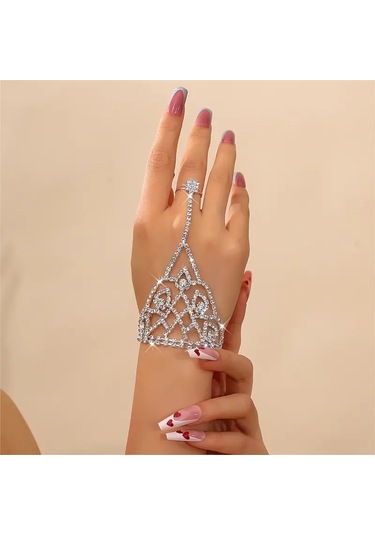 Şahmeran Taşlı Bileklik Gümüş Kaplamalı Gümüş