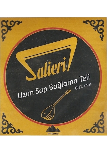 Salieri 0.22 Mm Pyramid Takım Tel - Uzun Sap Saz Teli 022