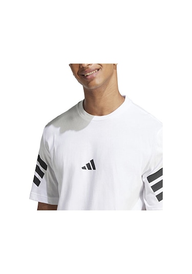 Adidas M Fı 3s Reg T Erkek Günlük Tişört Jd4880 Beyaz Beyaz