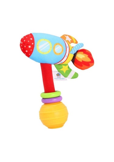 Sozzy Toys Roket El Çıngırağı Szy193 Çok Renkli