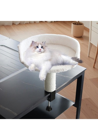 Suntek Masaüstü Kedi Yatağı, Sabit, Yerden Tasarruf Sağlayan