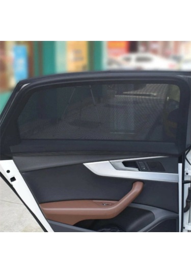 Araba Yan Cam Perdesi Esnek Yapı Güneşlik Gölgelik Bebek Emzirme Örtüsü
