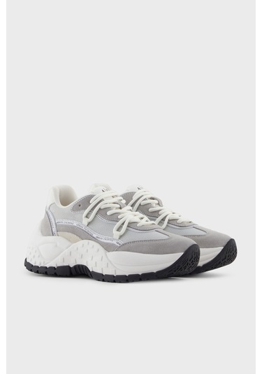 Armani Exchange Bayan Ayakkabı Xw001627 Af17447 Mz293 Gri-beyaz Gri-beyaz