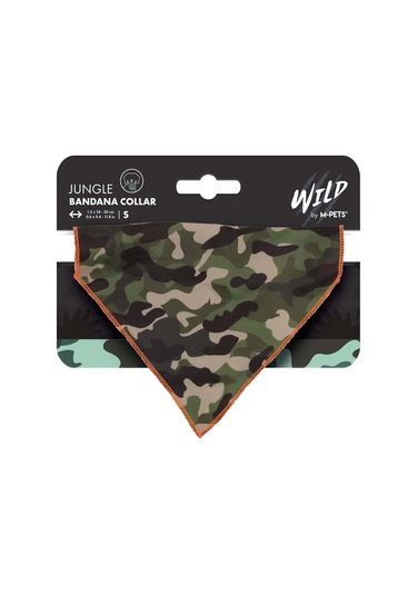 M-pets Wıld Jungle Bandana Collar S