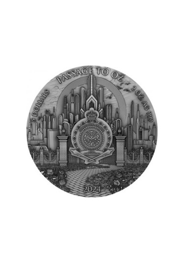 AgaKulche Oz Geçidi Gümüş Sikke Coin