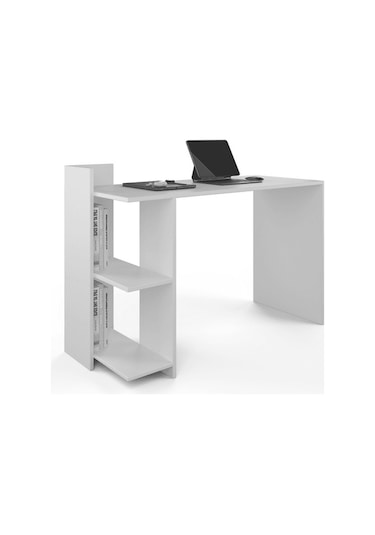Malta Ofis Masası - Beyaz