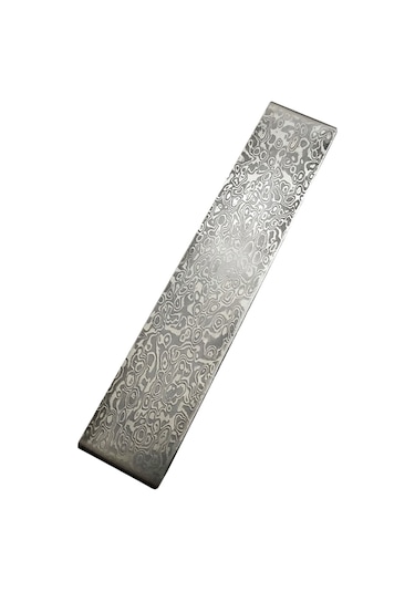 Şam Çelik Kütük Desenli Çelik Kesici Embriyo Dövme E16915-2