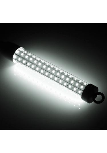 Wezone "12-24v 10w 120 Led Su Dalış Balık Avı Lambası, 6m Kablo İle 360 Aydınlatma" Beyaz