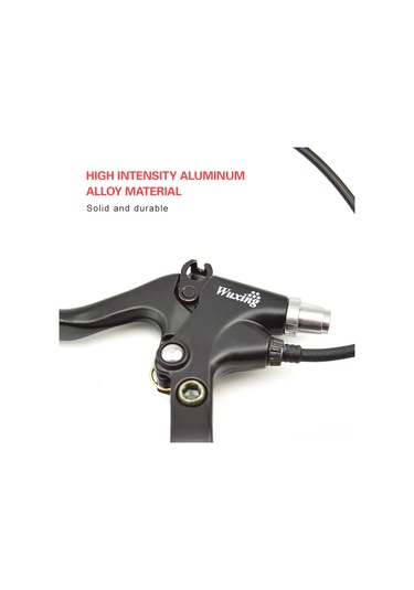 Reedark Elektrikli Bisiklet Fren Kolu, Scooter Fren Kolu Alüminyum Alloy 1.7m Kablo 49pdd Gümüş Rengi