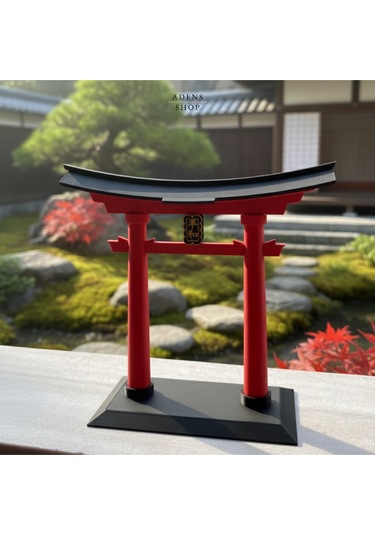 Torii Kapısı Ve Samuray Dekoratif Aksesuar
