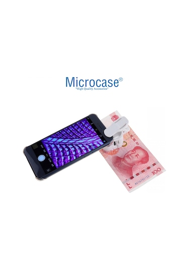 60x Mini Cep Telefonu İçin Mandallı Uv Ledli Mikroskop - Al2431