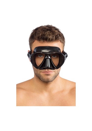 Parumarin Cressi Ocean Dark/Dark Dalış Ve Yüzme Maskesi