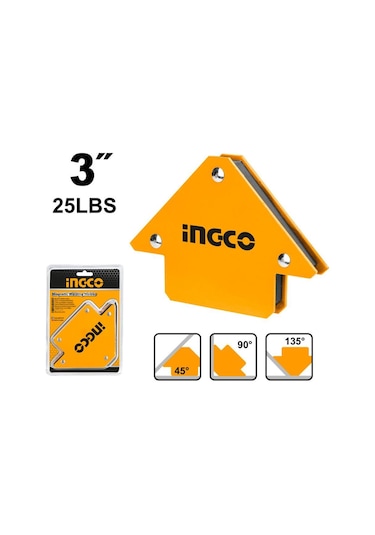 Ingco AMWH25031 Manyetik Kaynak Tutucu 25 LBS