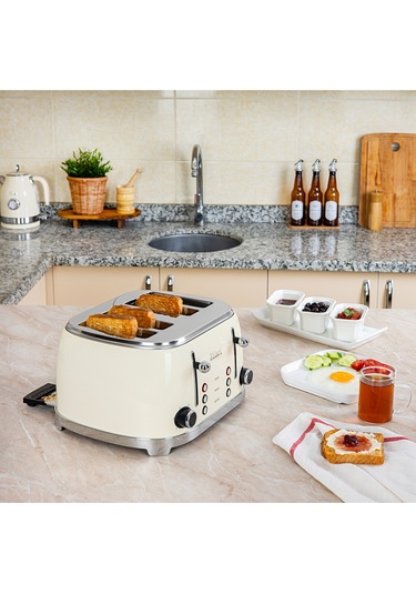 Zilan ZLN1214 1500 W Ekmek Kızartma Makinesi Retro