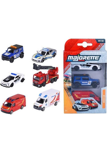 8503004001038 Rescue 3 Pieces Set 2-asst. Çok Renkli