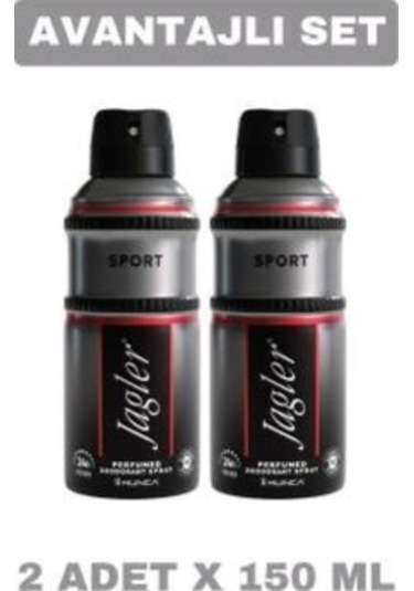 Jagler Sport Erkek Sprey Deodorant 150 ML x 2
