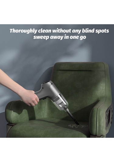 Yifomall 13000pa Güçlü Emiş Ve Üfleme Özellikli Kablosuz El Tipi Elektrikli Süpürge, 120w Taşınabilir Şarjlı Araç Ve Ev Kullanımı İçin