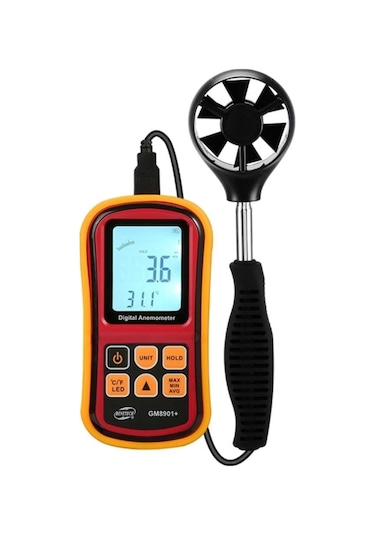Benetech Gm8901+ Rüzgar Hızı Ve Sıcaklık Ölçer