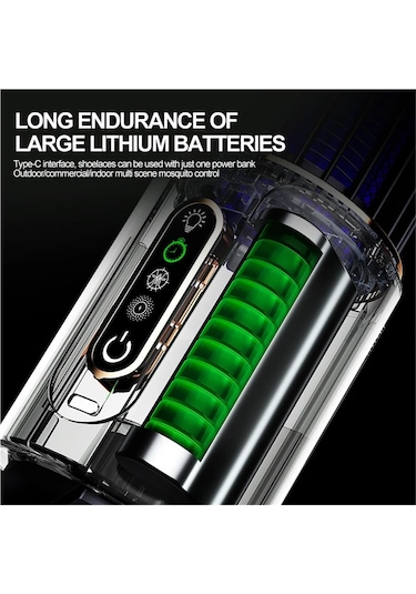 Jialan Şarj Edilebilir Sivrisinek Katili Lamba Böcek Sinek