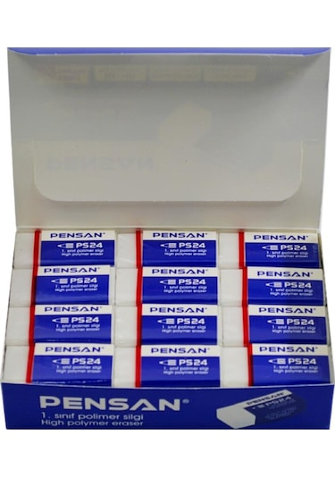 Pensan Beyaz Silgi 24 Adet Ps 24