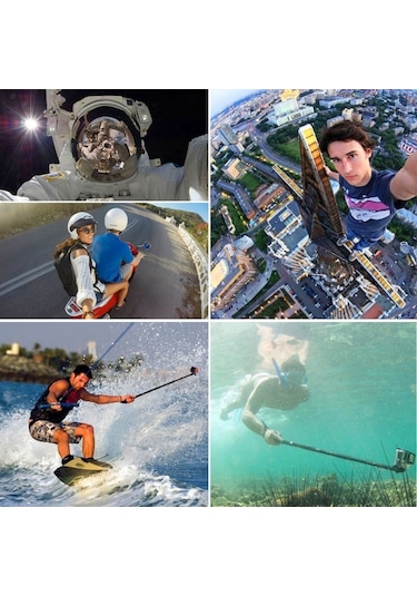 Sones Yc573b Uzatma Çubuğu Sabitleyici Özel Selfie Uzatma Çubuğu Feiyu G5 / Spg / Wg2 Gimbal, Djı Osmo Pocket / Pocket 2 İçin