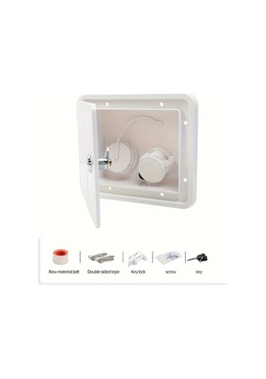 Xuweiwei Güvenli Kilitlenebilir Karavan Su Dolum Ünitesi Sfwh2 193 164 02 Kare Yerçekimi Beslemeli Giriş Hortumlu Harici Genişleme Uyumlu Araba Modifikasyon Aksesuarı